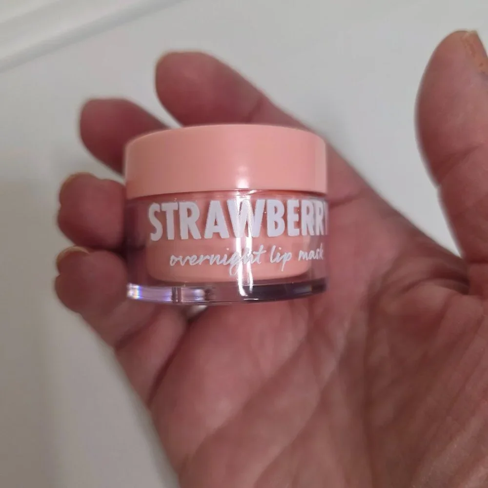 Fourth Ray Beauty Strawberry Overnight Lip Mask 0.5 Oz NWT